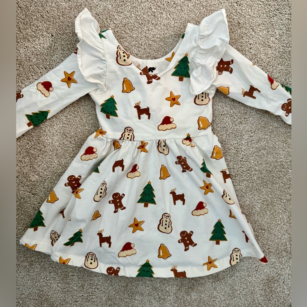 Monica and Andy 2T christmas dress